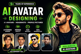 create professional ai avatars, ai headshots and profile pictures