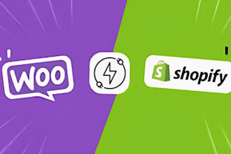 migrate convert woocommerce to shopify or shopify to woocommerce bulk import