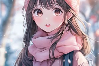 make a anime character