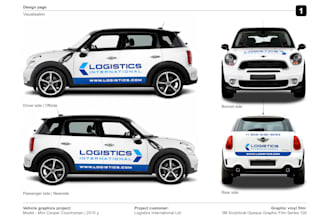 do vehicle graphics or wrapping design project for any type of car