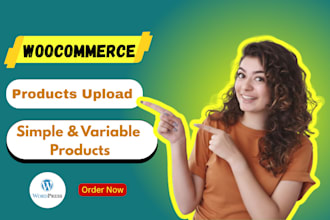 add products or upload product on woocommerce