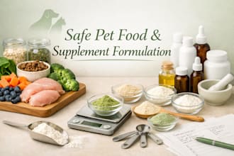 do food formulation, safe pet care and pet food and supplement formulation