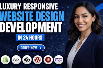 build luxury website design luxury website and luxury website development