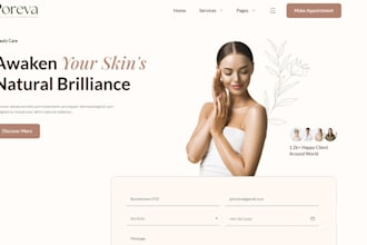 skincare shopify store, beauty shopify store, skincare website, dropshipping