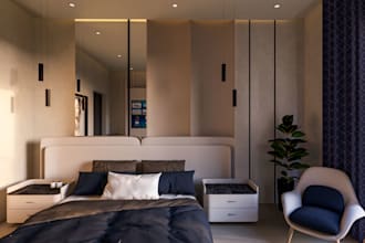 design modern home interiors with custom colors, floor plans, and space planning