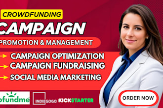 do crowdfunding campaign promotion for your kickstarter indiegogo gofundme