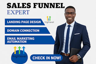 gohighlevel expert setup ghl website sales funnel workflow chatbot integration