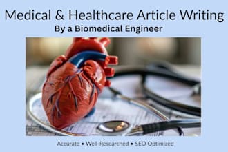 write accurate medical and healthcare articles