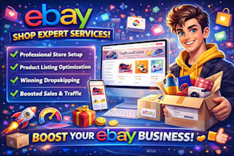 do ebay dropshipping store setup via autods product listing