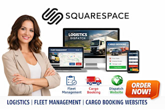 redesign logistics dispatch website fleet management website cargo booking site