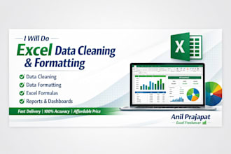 format and organize excel data professionally