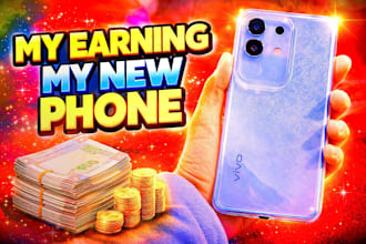 design professional mobile thumbnails for youtube videos