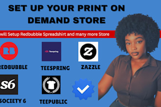 promote teepublic redbubble gumroad stan store setup etsy digital product pod
