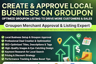 create approve local business on groupon optimize groupon listing to drive sales
