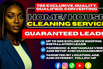 700 exclusive home cleaning leads, home cleaning leads generation, google ads