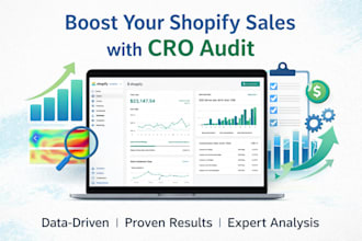fix low conversions with ecommerce cro audit for shopify stores