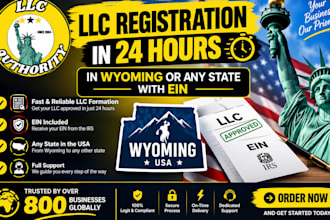 register usa llc registration, llc formation, wyoming llc for us and non us llc