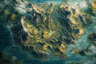 make an amazing world or regional custom fantasy map