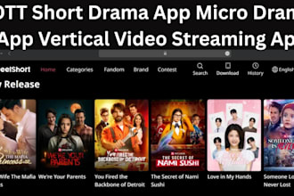 develop ott short drama app, micro drama app, vertical video streaming app