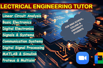 be your online electrical engineering tutor