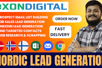 do nordic lead generation for denmark, norway and finland
