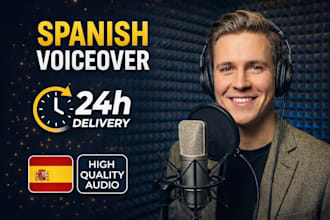 do professional spanish vo same day delivery