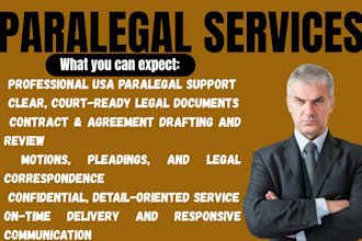 prepare florida california contracts, motions and  legal documents and drafting