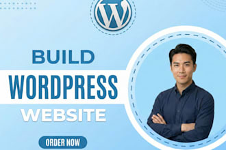 develop a wordpress website