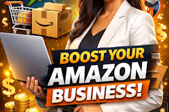 be your amazon virtual assistant for fba, PPC and listings