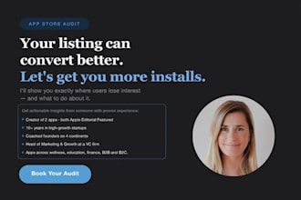 audit your app store listing to improve installs