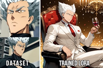 train a high quality ponyxl or illustrious lora for your oc or anime character