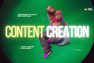 professional content creation for brands and businesses