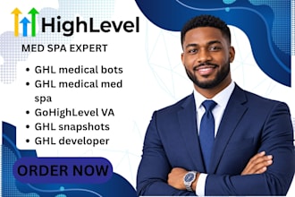 ghl architect ghl clinic ghl medspa gym website aesthetic