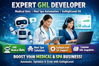 ghl architect ghl clinic ghl medspa gym website aesthetic