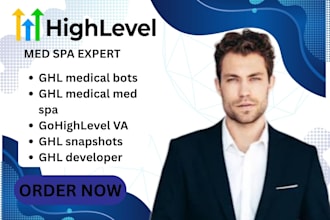 ghl architect ghl clinic ghl medspa gym website aesthetic