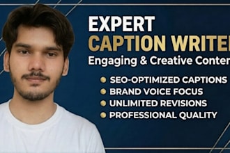 write catchy social media captions for instagram and facebook