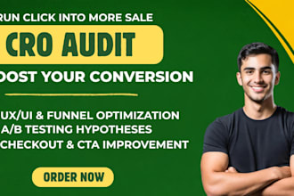 do cro audit to improve user experience and conversions