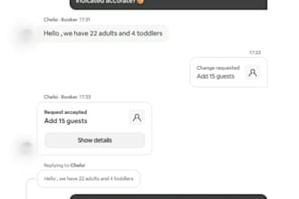 manage airbnb guest messages and bookings as a VA