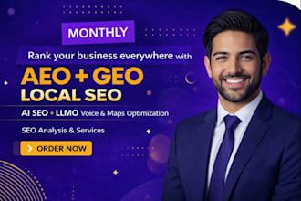 rank your local business with aeo, GEO and local SEO
