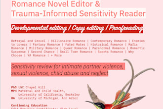 edit your romance novel