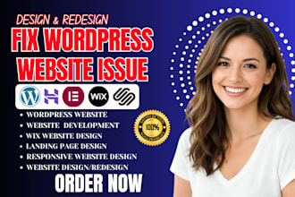 design wordpress elementor website design google site design redesign wordpress