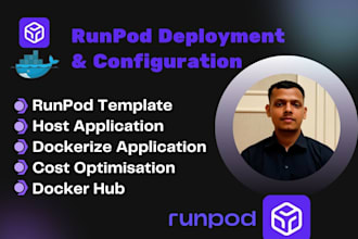 dockerize, deploy and manage your application on runpod
