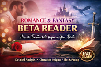 be your ya romance beta reader dark romance and give honest critique feedback