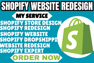 build design optimize redesign shopify store droshipping ecommerce SEO store