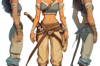 design 2d game character