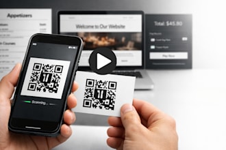 create custom qr codes for your business, menu, payment, and social media