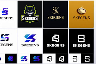 graphic designer logo ebrand