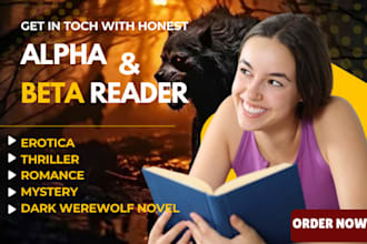beta read your steamy romance fan fiction or dark adult fiction story