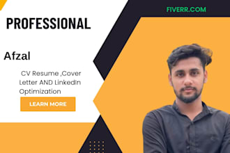 edit your CV, resume, cover letter and linkedin profile,