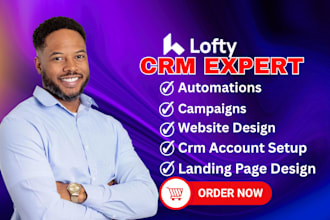 setup lofty CRM website, lofty crm, lofty account setup, lofty website